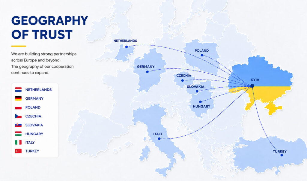 Tehno Tent LLC — Geography of Trust. International Cooperation.